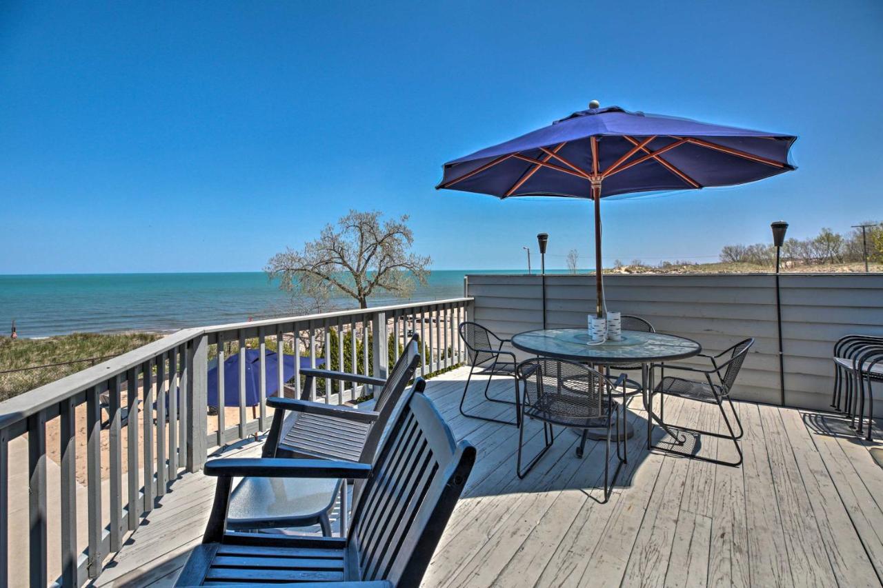 Lakefront Family Retreat With Grill Steps To Beach! Gary Exterior photo